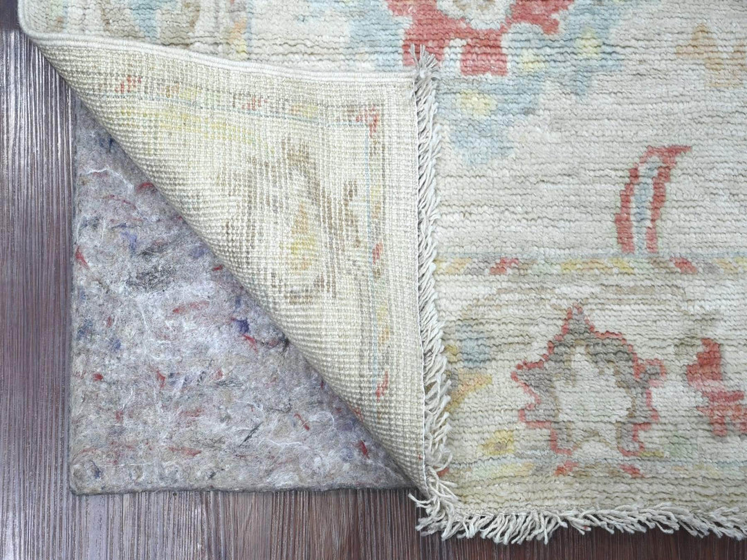 3'0" x 5'1" New Hand Knotted Grey Wool Rectangle Oriental Rug - MOA10222917