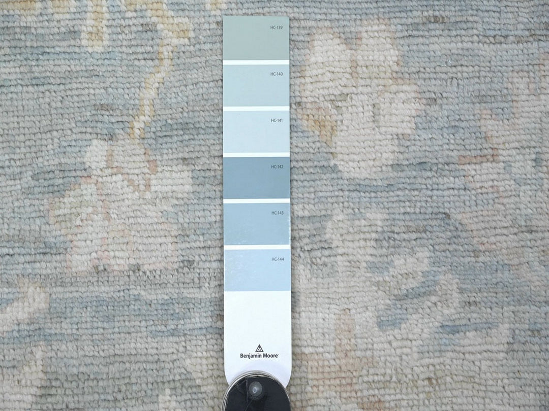 3'2" x 5'0" New Hand Knotted Blue Wool Rectangle Oriental Rug - MOA10222918