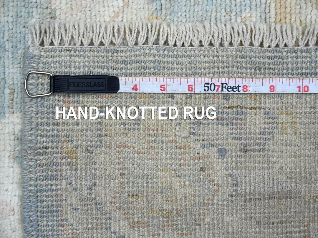 3'2" x 5'0" New Hand Knotted Blue Wool Rectangle Oriental Rug - MOA10222918