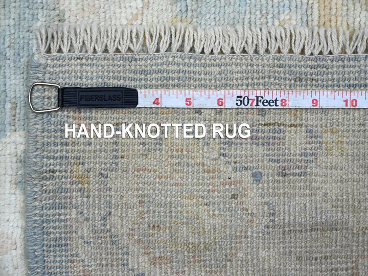 3'2" x 5'0" New Hand Knotted Blue Wool Rectangle Oriental Rug - MOA10222918