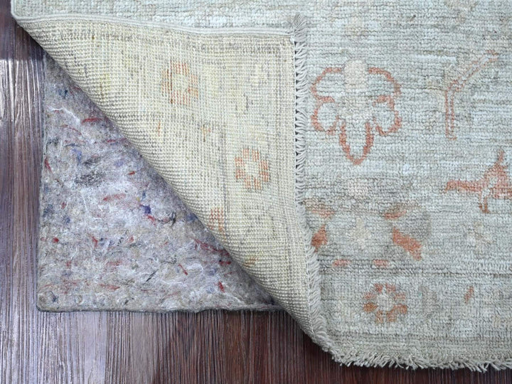3'0" x 4'10" New Hand Knotted Grey Wool Rectangle Oriental Rug - MOA10222921