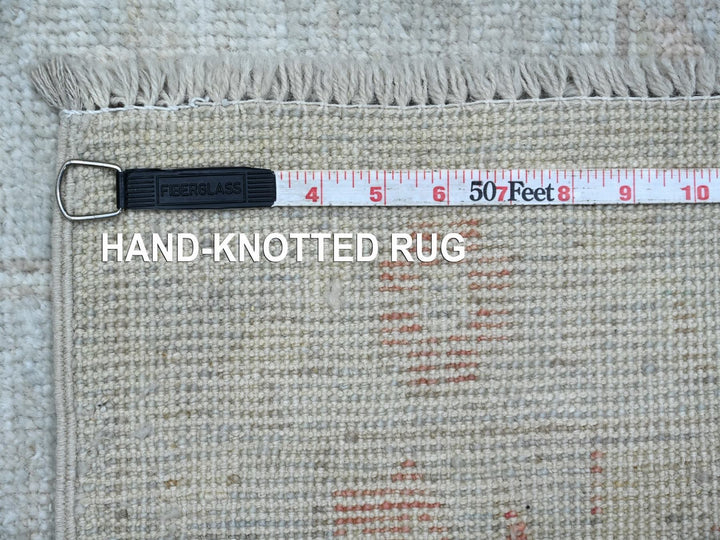 3'0" x 4'10" New Hand Knotted Grey Wool Rectangle Oriental Rug - MOA10222921