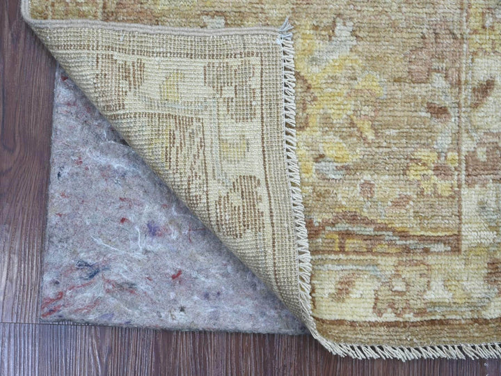 2'0" x 3'0" New Hand Knotted Brown Wool Rectangle Oriental Rug - MOA10222925