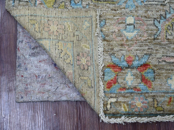 3'0" x 4'10" New Hand Knotted Grey Wool Rectangle Oriental Rug - MOA10222928