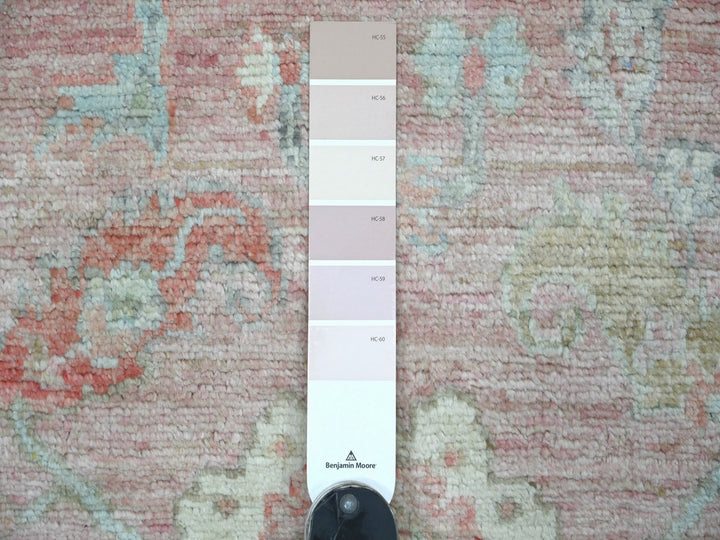 2'10" x 4'11" New Hand Knotted Pink Wool Rectangle Oriental Rug - MOA10222930