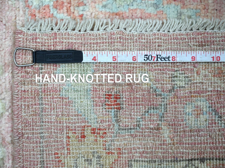 2'10" x 4'11" New Hand Knotted Pink Wool Rectangle Oriental Rug - MOA10222930