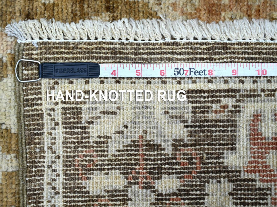 3'0" x 4'10" New Hand Knotted Brown Wool Rectangle Oriental Rug - MOA10222934