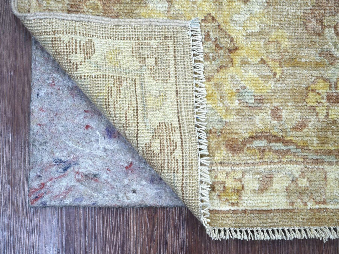 2'0" x 3'0" New Hand Knotted Brown Wool Rectangle Oriental Rug - MOA10222935