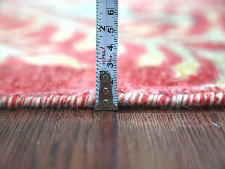 2'7" x 8'0" New Hand Knotted Red Wool Runner Oriental Rug - MOA10222954