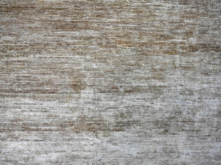 7'9" x 9'8" New Hand Knotted Brown Wool Rectangle Oriental Rug - MOA10222955