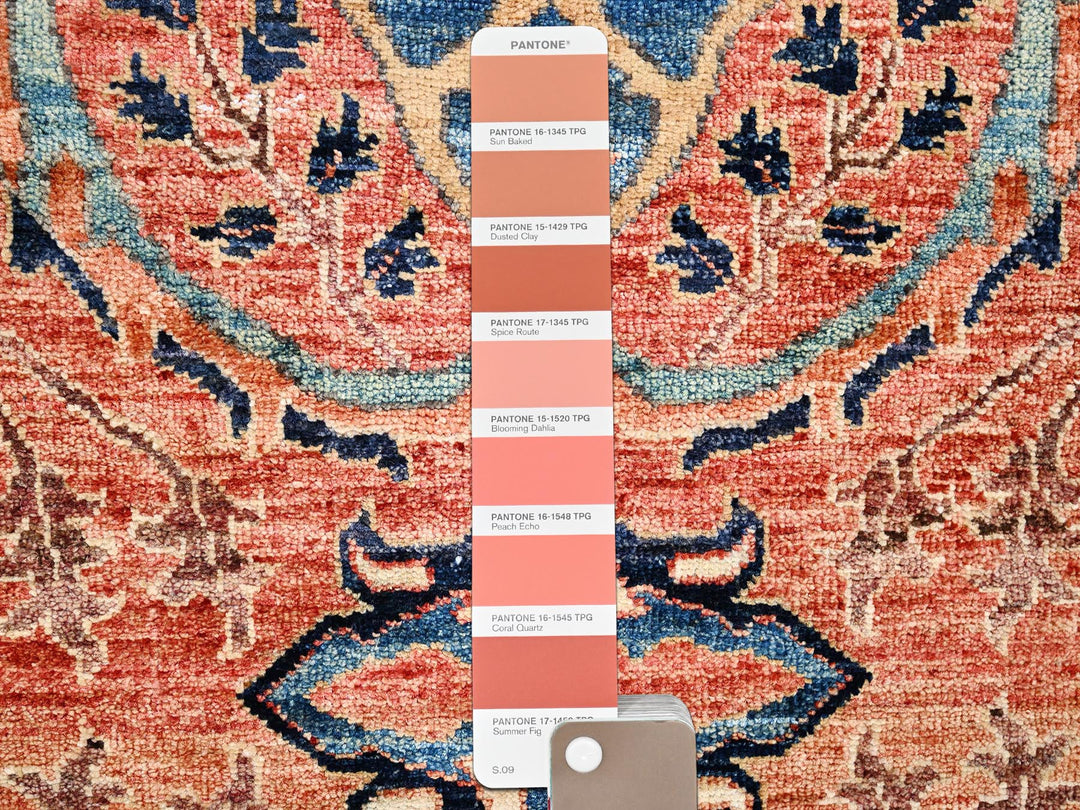 2'1" x 3'1" New Hand Knotted Red Wool Rectangle Oriental Rug - MOA1022381