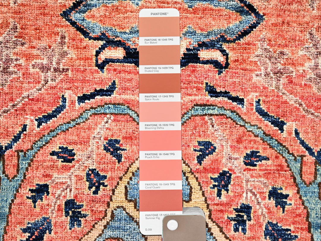 2'2" x 3'0" New Hand Knotted Red Wool Rectangle Oriental Rug - MOA1022392