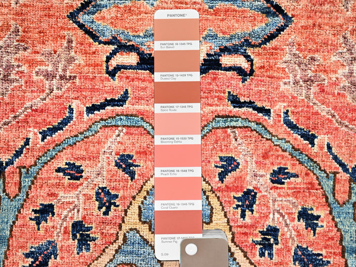 2'2" x 3'0" New Hand Knotted Red Wool Rectangle Oriental Rug - MOA1022392