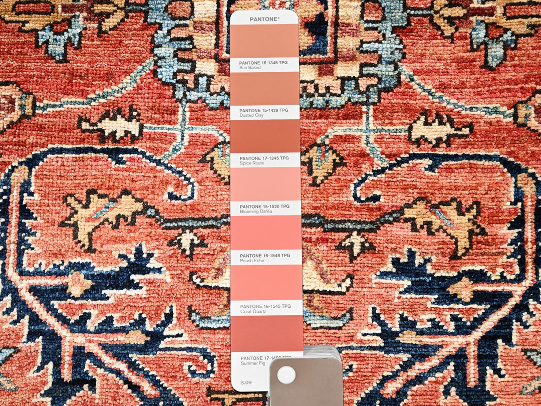 2'1" x 3'0" New Hand Knotted Red Wool Rectangle Oriental Rug - MOA1022398