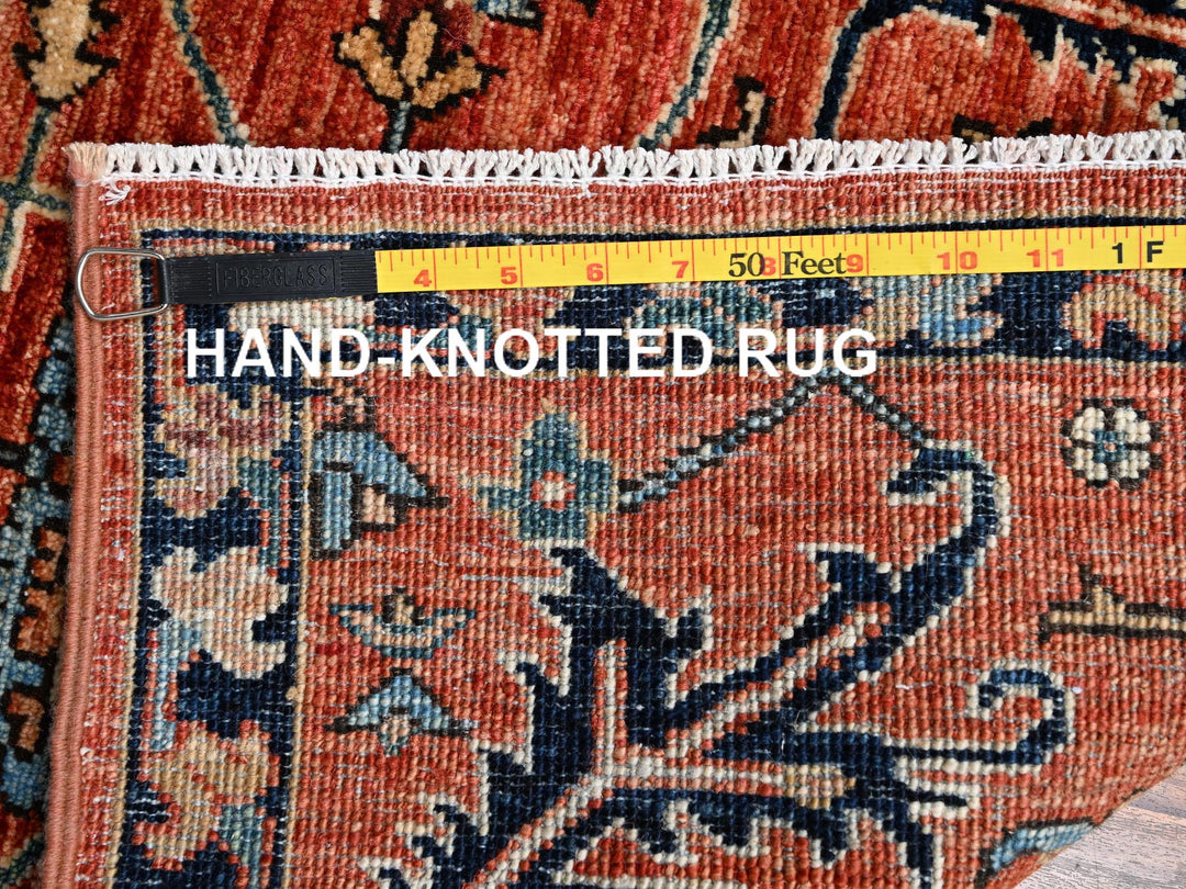 2'1" x 3'0" New Hand Knotted Red Wool Rectangle Oriental Rug - MOA1022398