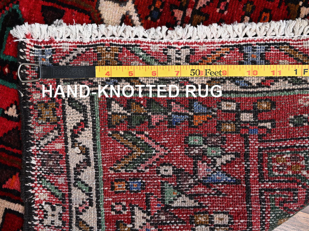 2'4" x 12'5" New Hand Knotted Red Wool Runner Oriental Rug - MOA1022580