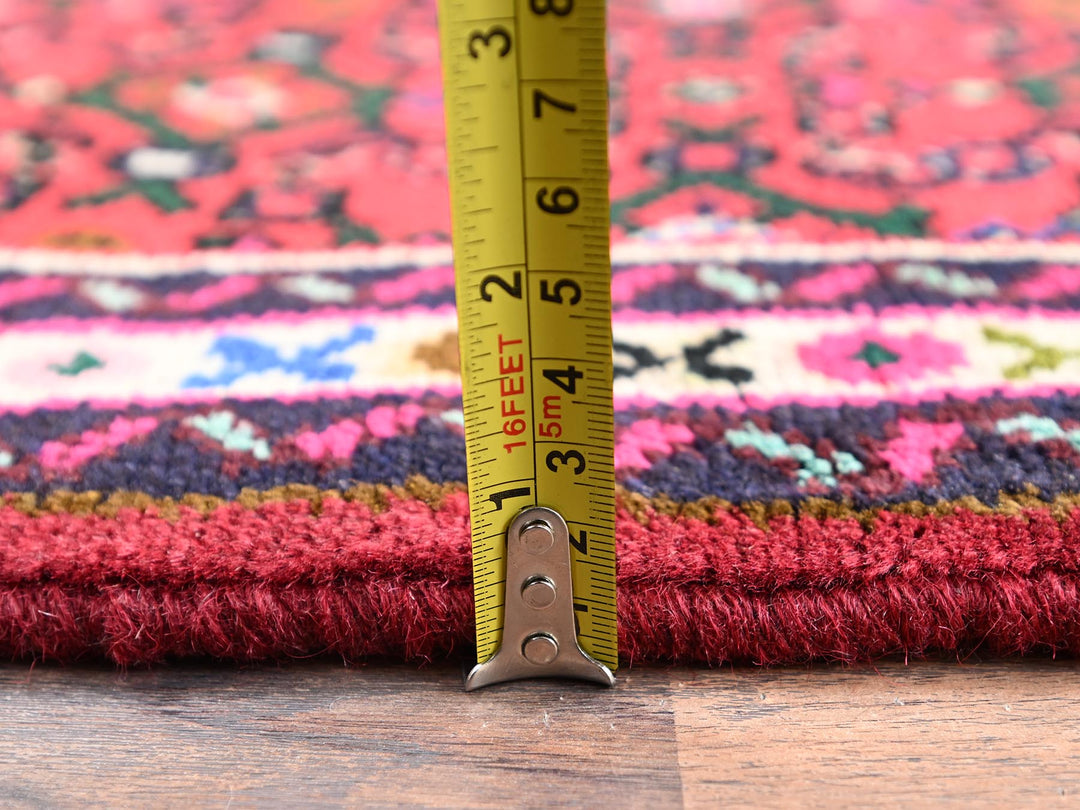 2'3" x 6'3" New Hand Knotted Red Wool Runner Oriental Rug - MOA1022597
