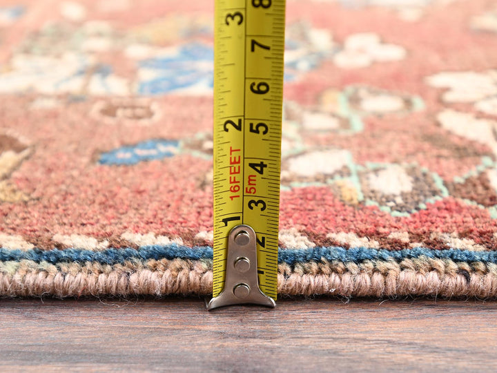 2'7" x 5'11" Vintage Hand Knotted Brown Wool Runner Oriental Rug - MOA1022601
