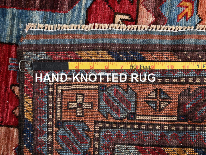 4'3" x 6'0" New Hand Knotted Pink Wool Rectangle Oriental Rug - MOA1022674
