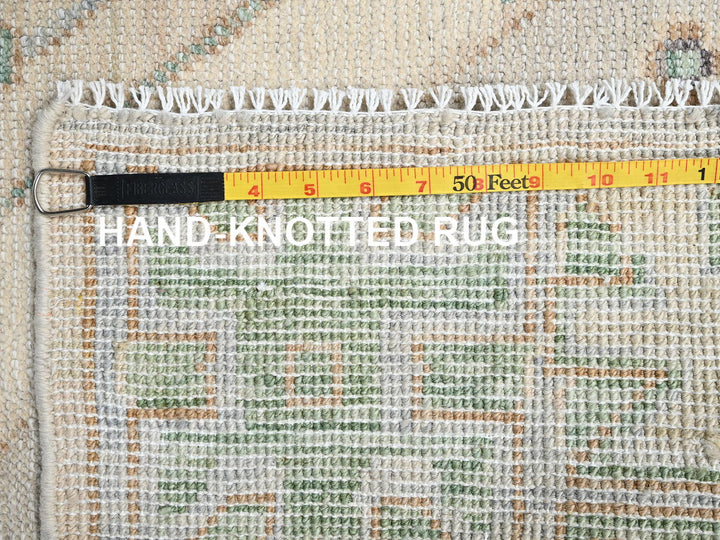 4'11" x 6'10" New Hand Knotted Brown Wool Rectangle Oriental Rug - MOA1022716