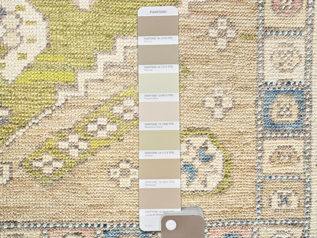 4'9" x 6'11" New Hand Knotted Brown Wool Rectangle Oriental Rug - MOA1022784