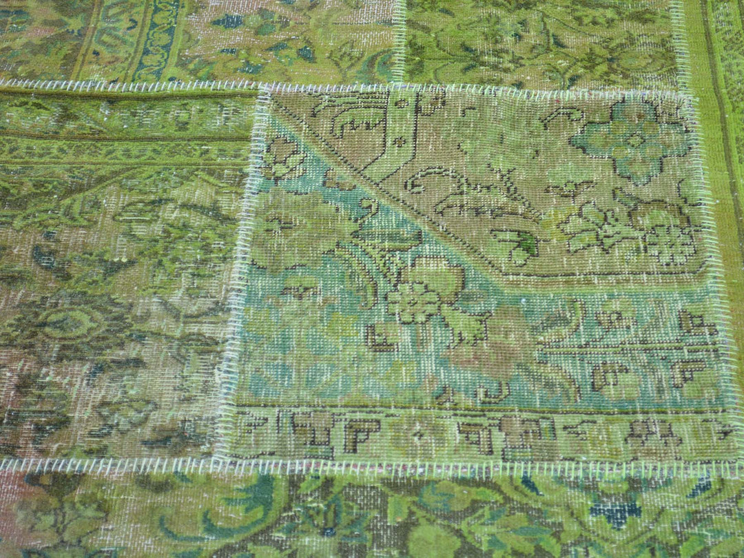 13'2" x 15'8" New Hand Knotted Overdyed Wool Rectangle Oriental Rug - MOA10228463