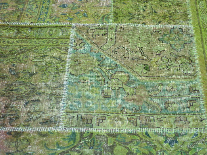 13'2" x 15'8" New Hand Knotted Overdyed Wool Rectangle Oriental Rug - MOA10228463