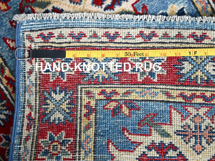 2'1" x 2'11" New Hand Knotted Blue Wool Rectangle Oriental Rug - MOA102379