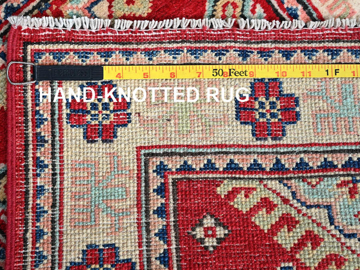 2'1" x 3'0" New Hand Knotted Red Wool Rectangle Oriental Rug - MOA102387