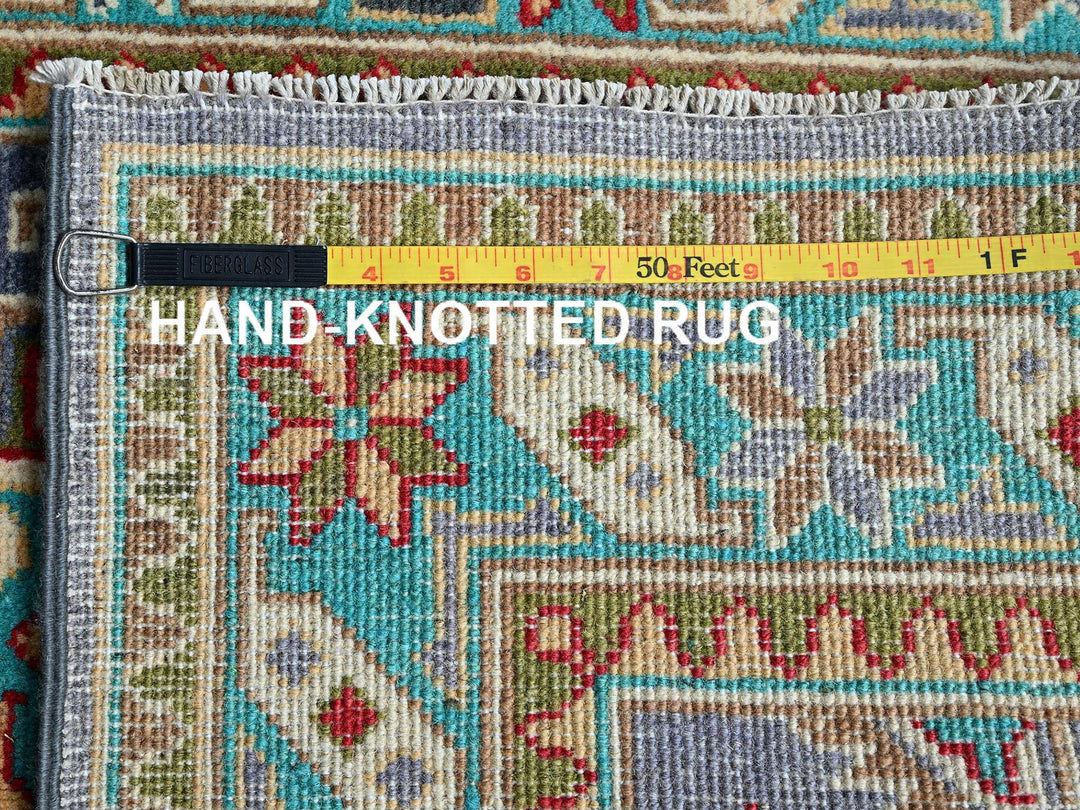 2'8" x 3'11" New Hand Knotted Purple Wool Rectangle Oriental Rug - MOA102395
