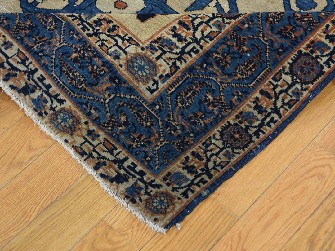 8'4" x 12'6" Vintage Hand Knotted Red Wool Rectangle Oriental Rug - MOA10239751