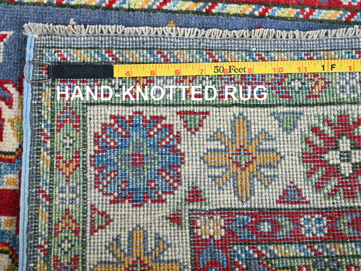 2'9" x 4'1" New Hand Knotted Blue Wool Rectangle Oriental Rug - MOA102404