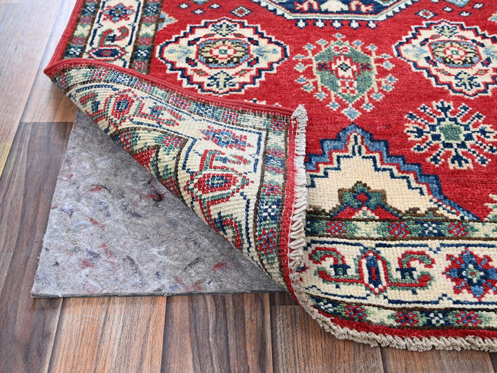 2'6" x 4'0" New Hand Knotted Red Wool Rectangle Oriental Rug - MOA102406