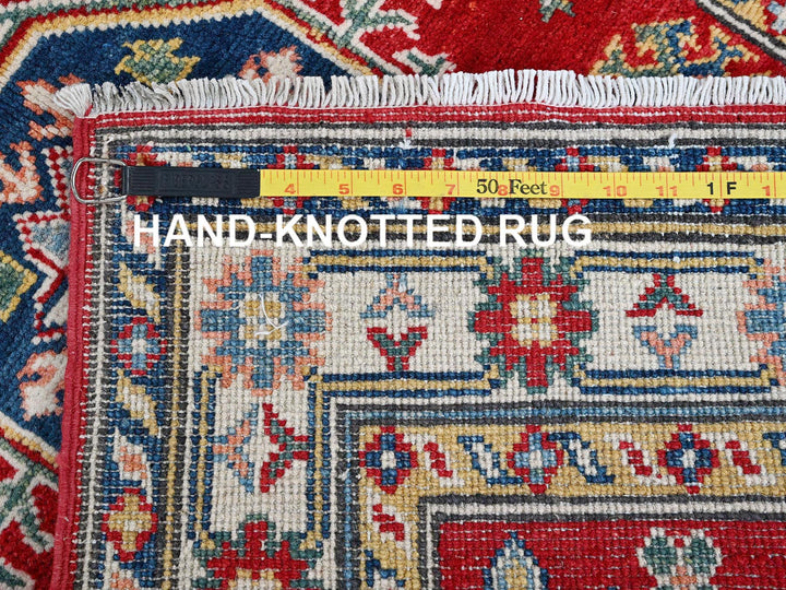 2'9" x 6'8" New Hand Knotted Red Wool Runner Oriental Rug - MOA102430