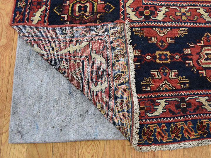 10'4" x 17'7" Vintage Hand Knotted Yellow Wool Rectangle Oriental Rug - MOA10244872