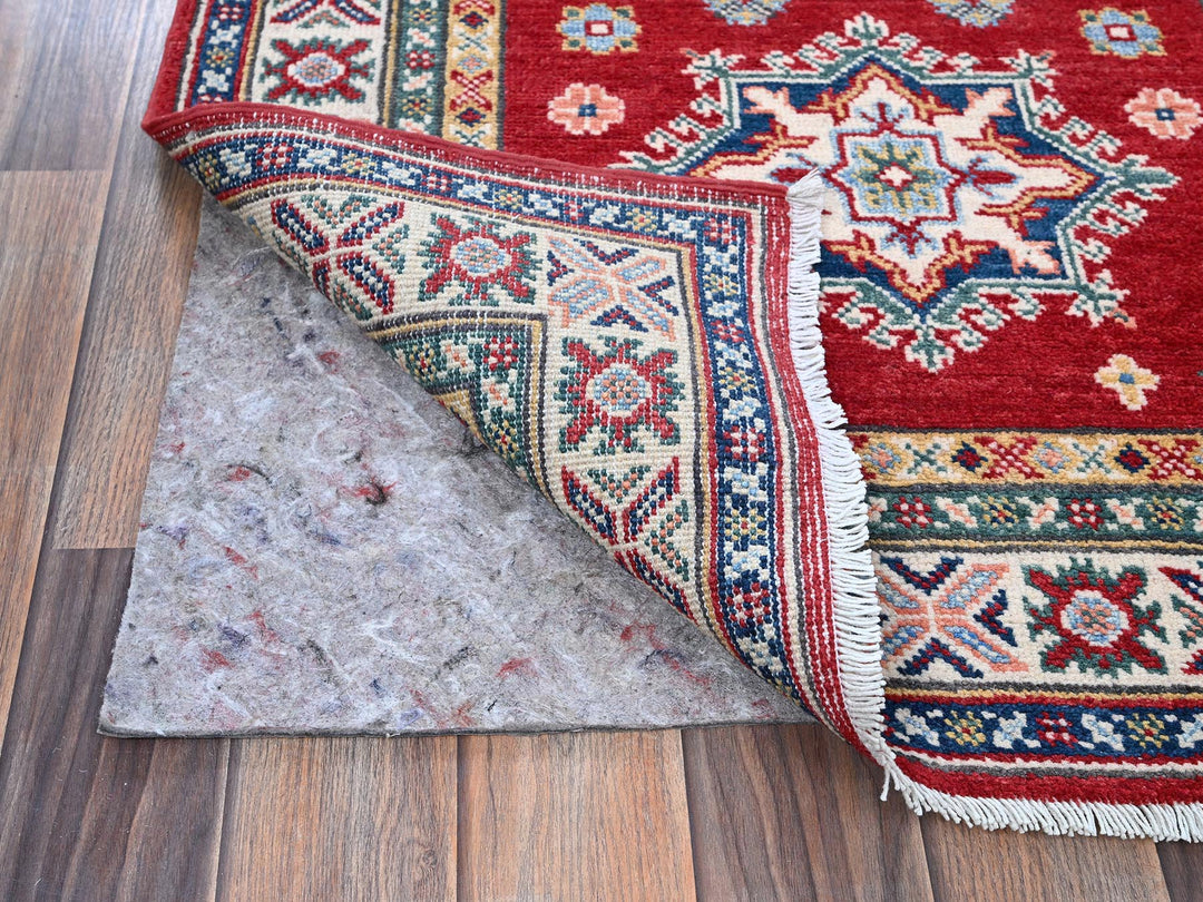 2'9" x 16'5" New Hand Knotted Red Wool Runner Oriental Rug - MOA102473