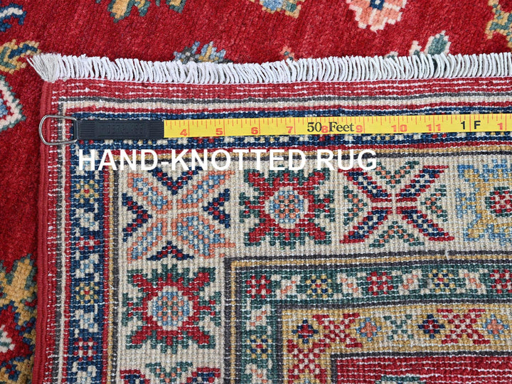 2'9" x 16'5" New Hand Knotted Red Wool Runner Oriental Rug - MOA102473