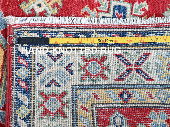 2'9" x 9'6" New Hand Knotted Red Wool Runner Oriental Rug - MOA102480