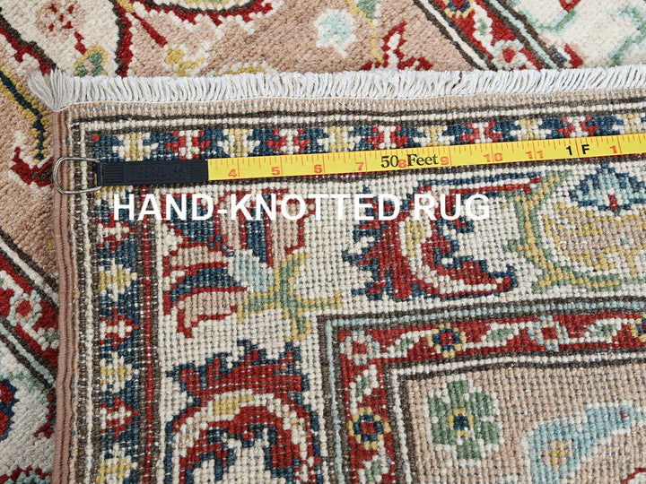 2'2" x 5'10" New Hand Knotted Brown Wool Runner Oriental Rug - MOA102495