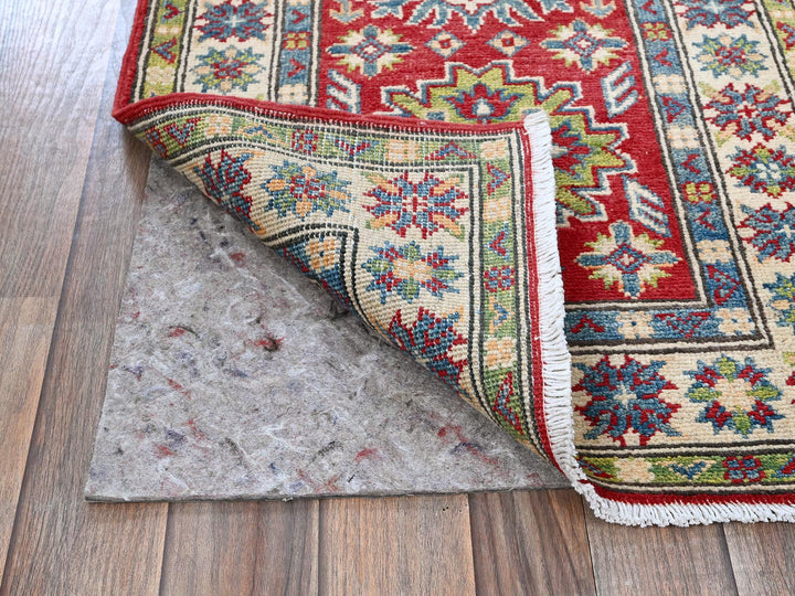 2'0" x 5'10" New Hand Knotted Red Wool Runner Oriental Rug - MOA102511