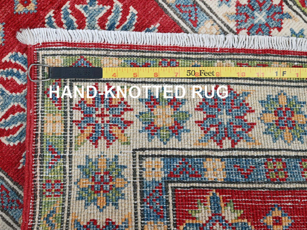 2'0" x 5'10" New Hand Knotted Red Wool Runner Oriental Rug - MOA102511