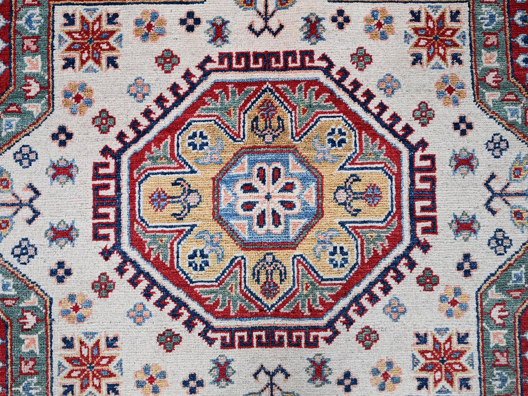 9'0" x 11'11" New Hand Knotted Red Wool Rectangle Oriental Rug - MOA102515