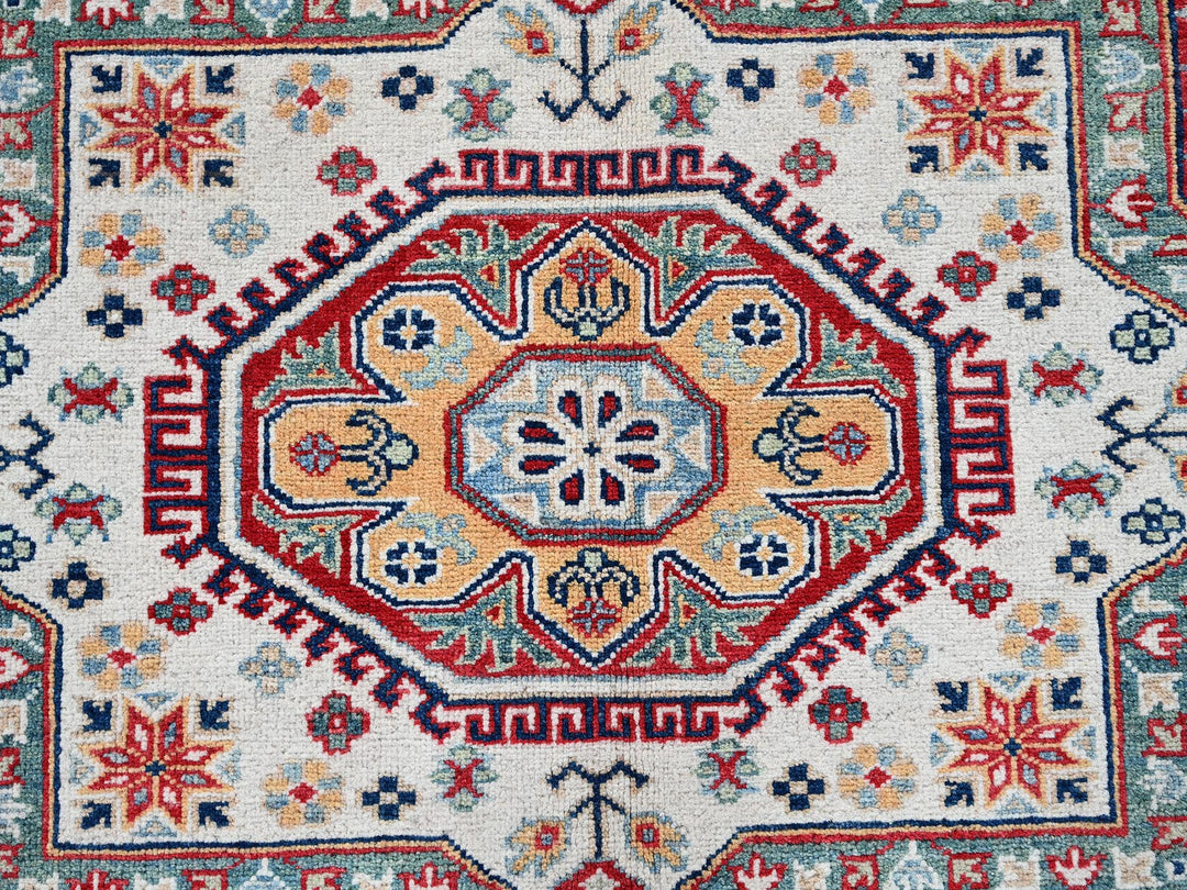 9'1" x 11'9" New Hand Knotted Red Wool Rectangle Oriental Rug - MOA102526