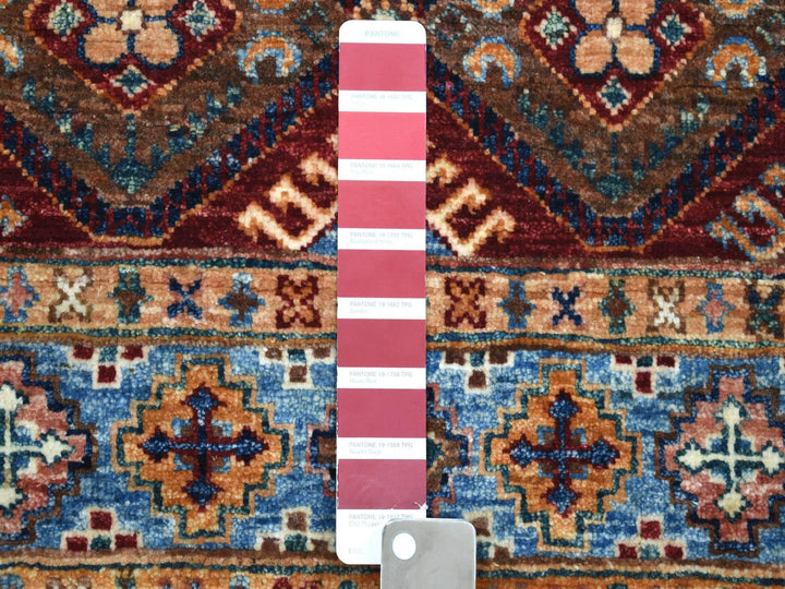 2'7" x 9'0" New Hand Knotted Ivory Wool Runner Oriental Rug - MOA10252863