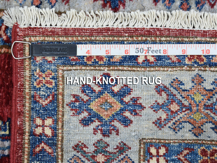 2'7" x 8'6" New Hand Knotted Red Wool Runner Oriental Rug - MOA10255536
