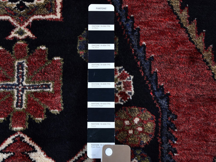 4'6" x 6'6" New Hand Knotted Blue Wool Rectangle Oriental Rug - MOA10259567