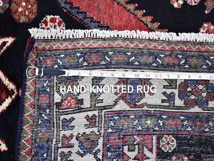 4'6" x 6'6" New Hand Knotted Blue Wool Rectangle Oriental Rug - MOA10259567