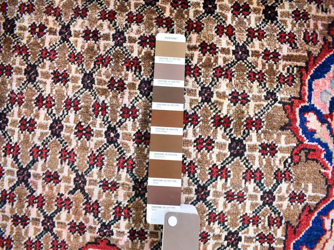 5'3" x 10'6" New Hand Knotted Brown Wool Rectangle Oriental Rug - MOA10259683