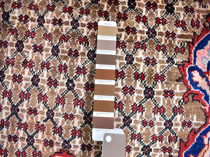 5'3" x 10'6" New Hand Knotted Brown Wool Rectangle Oriental Rug - MOA10259683