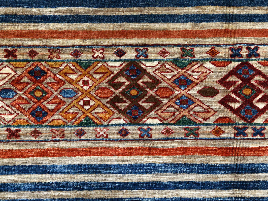 8'5" x 10'0" New Hand Knotted Brown Wool Rectangle Oriental Rug - MOA10261129